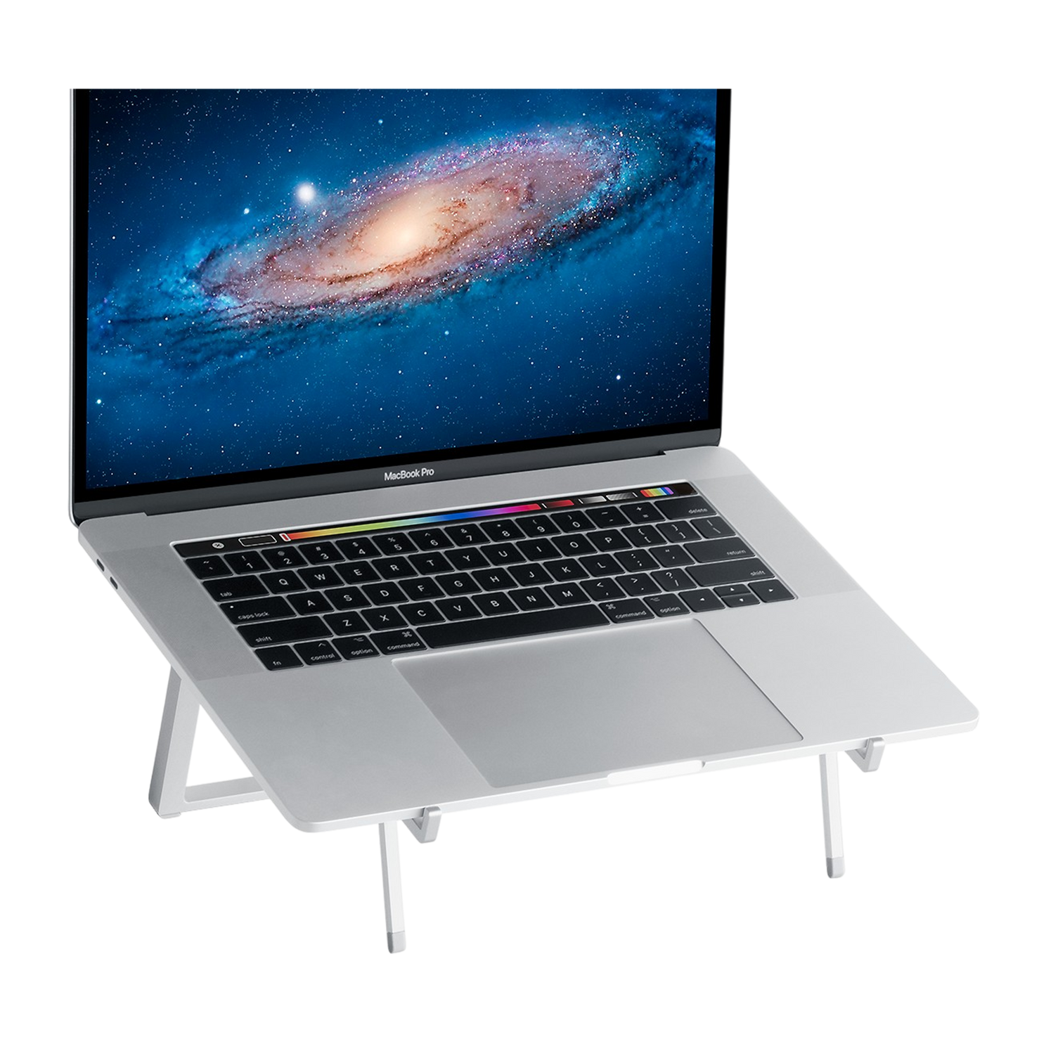 Rain Design mBar pro+ Foldable Laptop Stand - Silver