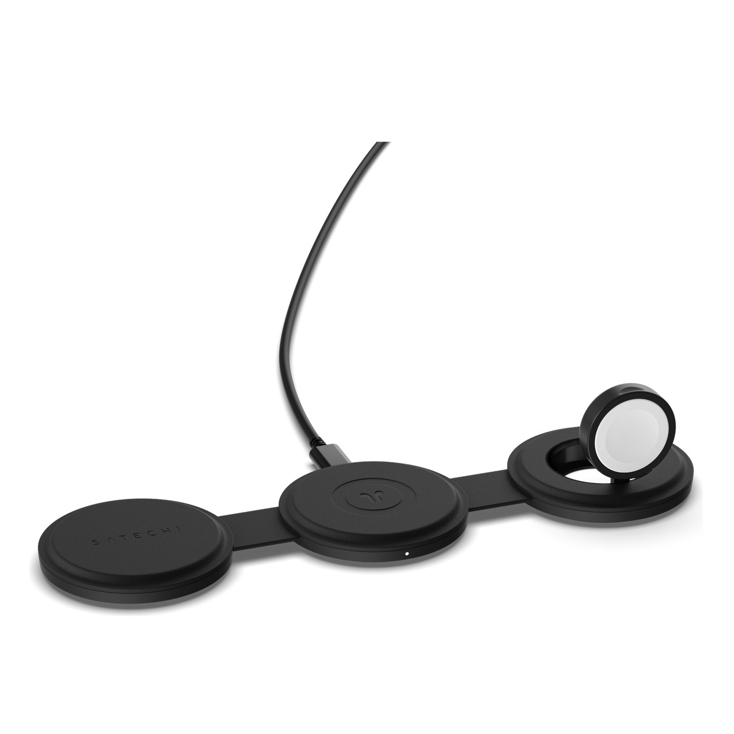 Satechi OntheGo 3-in-1 Wireless Charger - Black