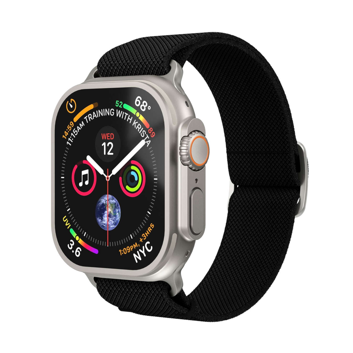 Vonmahlen Classic Nylon Loop - 42mm - Black