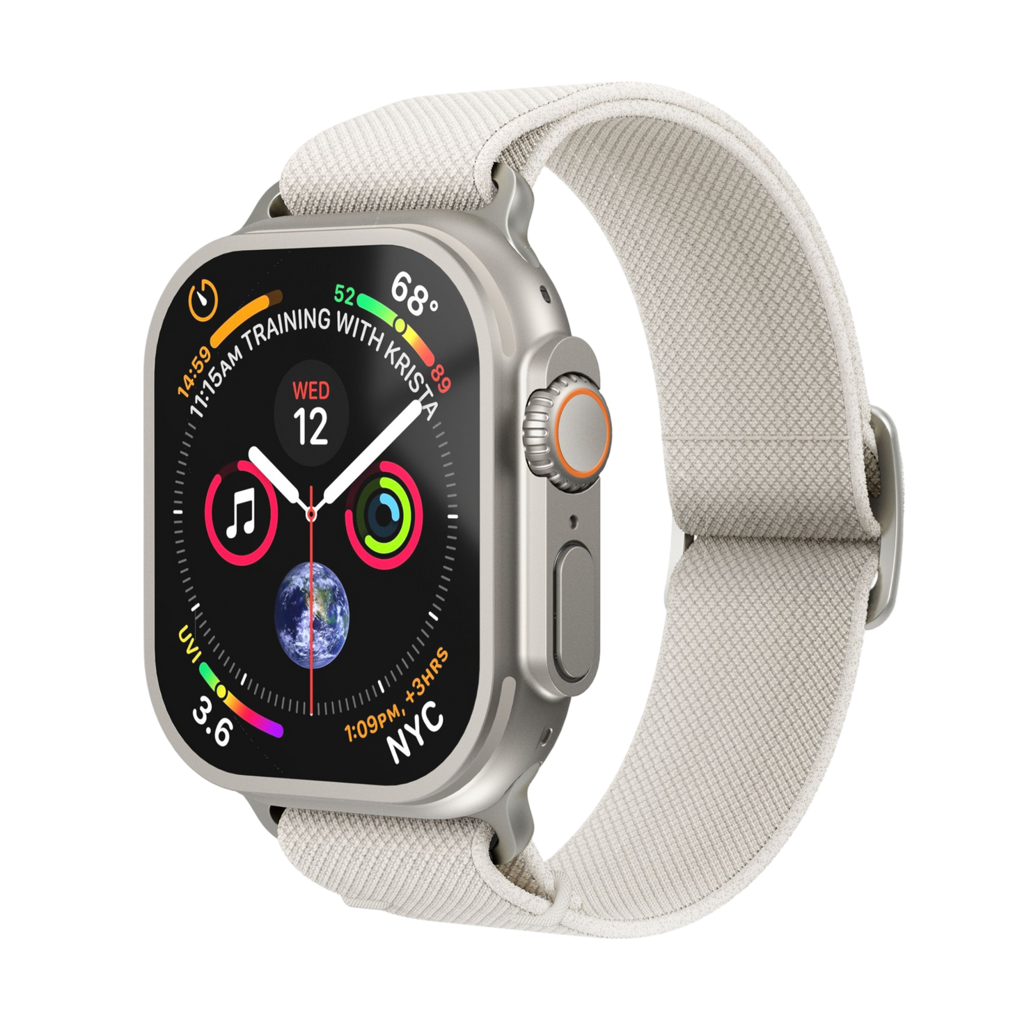 Vonmahlen Classic Nylon Loop - 42mm - Cream