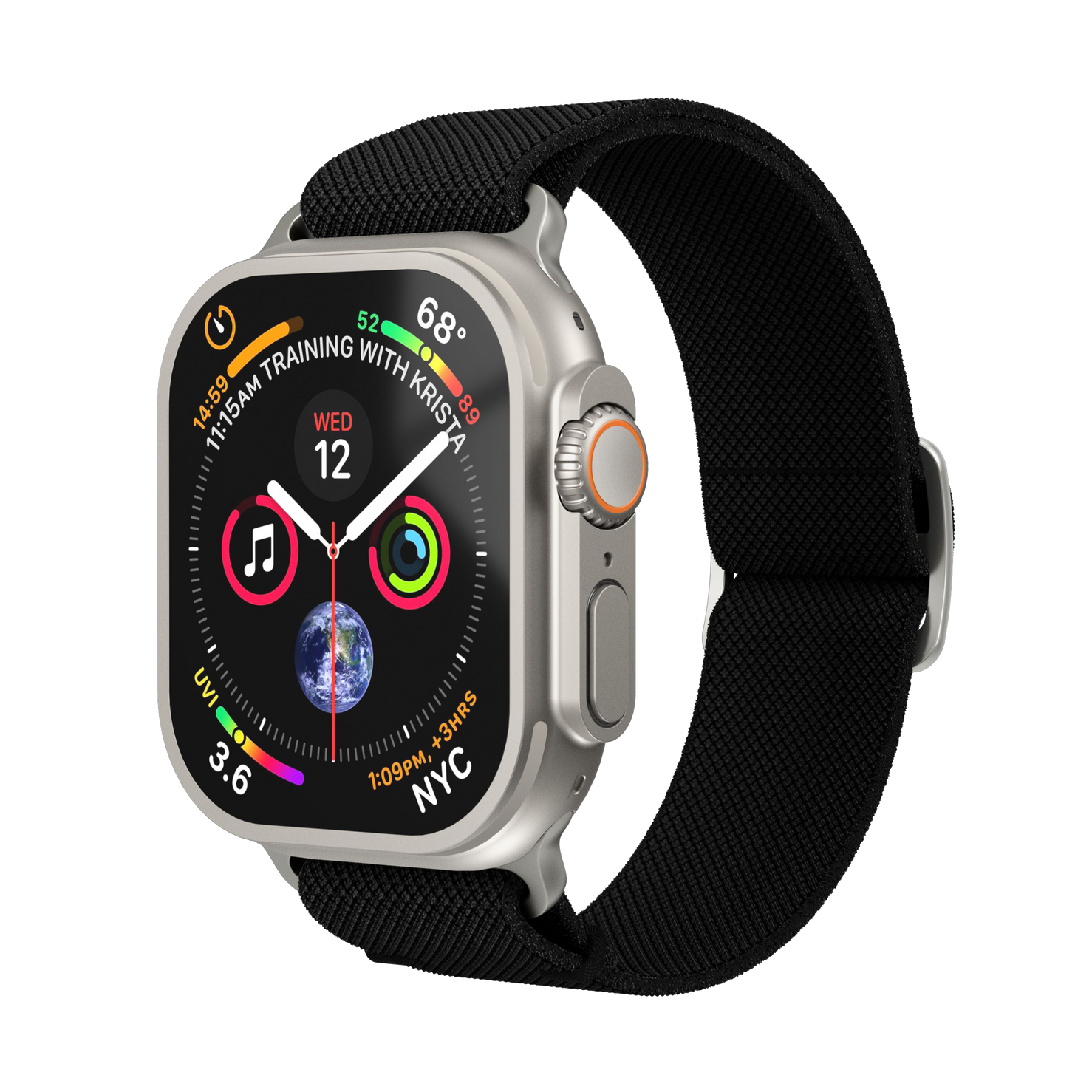 Vonmahlen Classic Nylon Loop - 46/49mm - Black