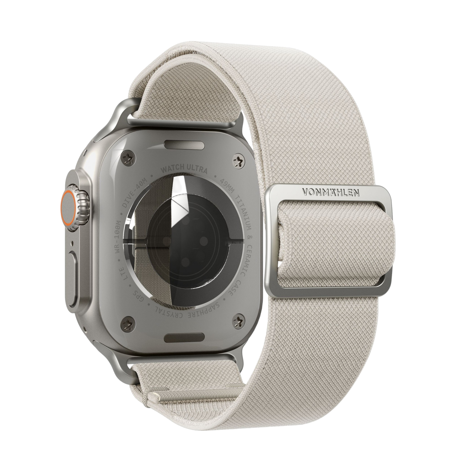 Vonmahlen Classic Nylon Loop - 46/49mm - Cream