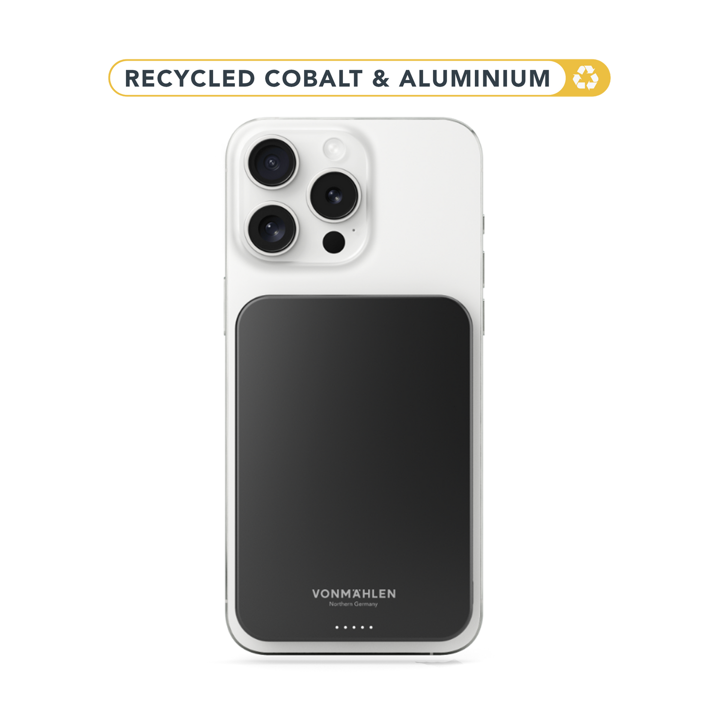 Vonmahlen Evergreen Mag Magnetic Power Bank - Black