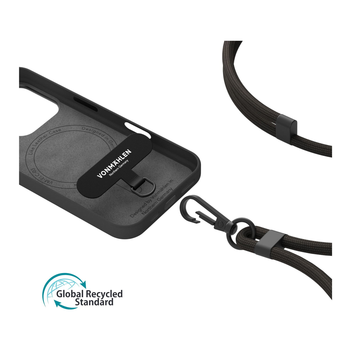 Vonmahlen Infinity Go Universal Phone Strap - Black