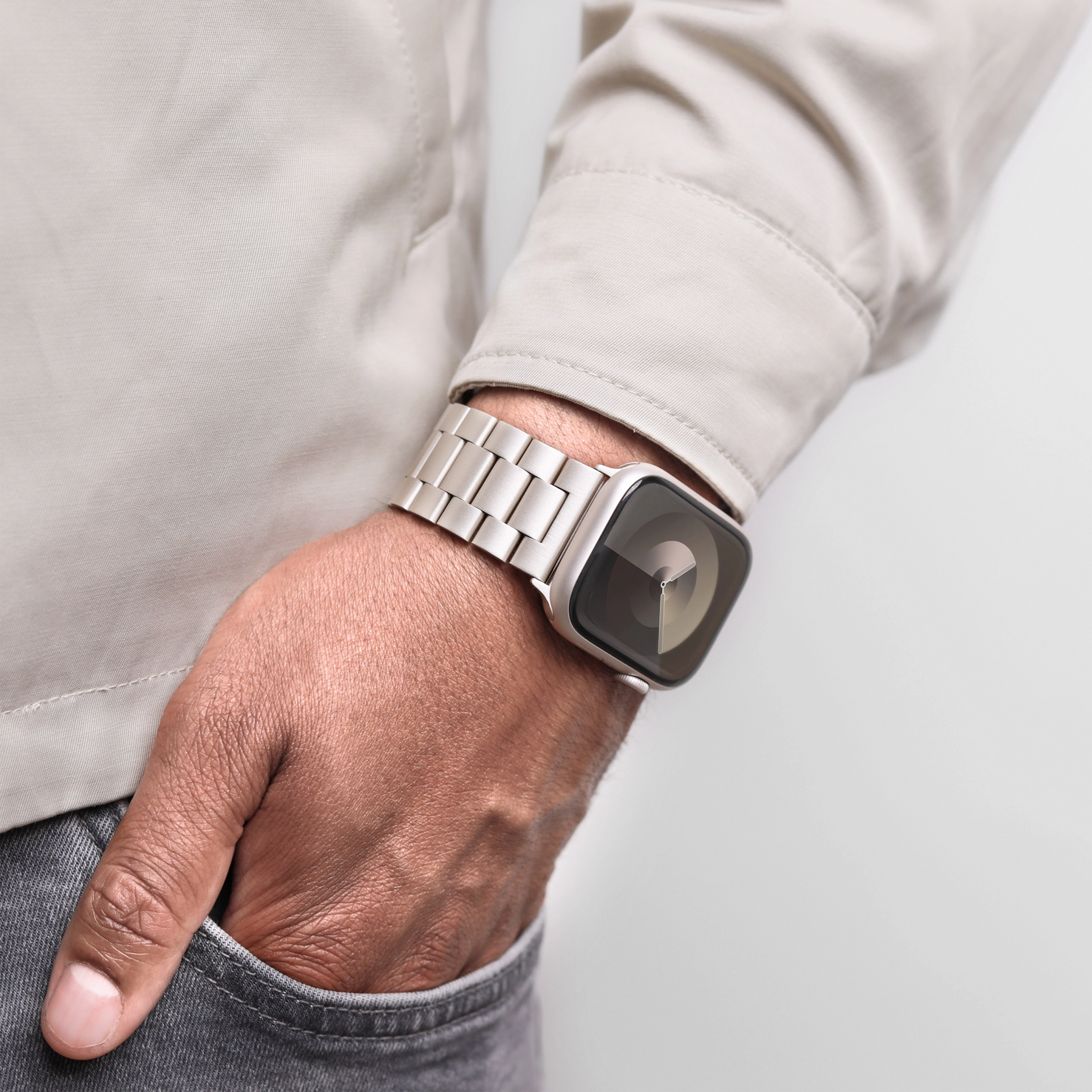 Vonmahlen Link Bracelet 2 - 46/49mm - Champagne