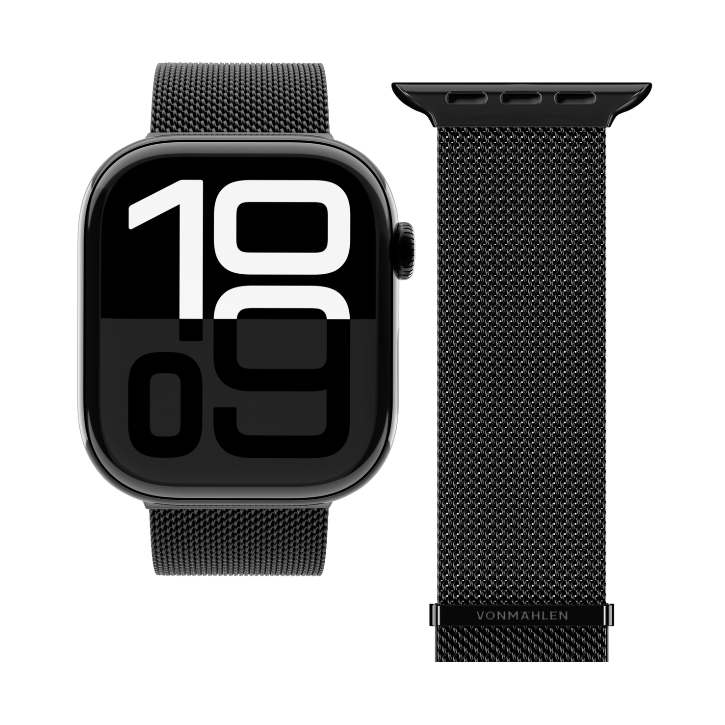 Vonmahlen Milanese Loop 2 - 46/49mm - Black