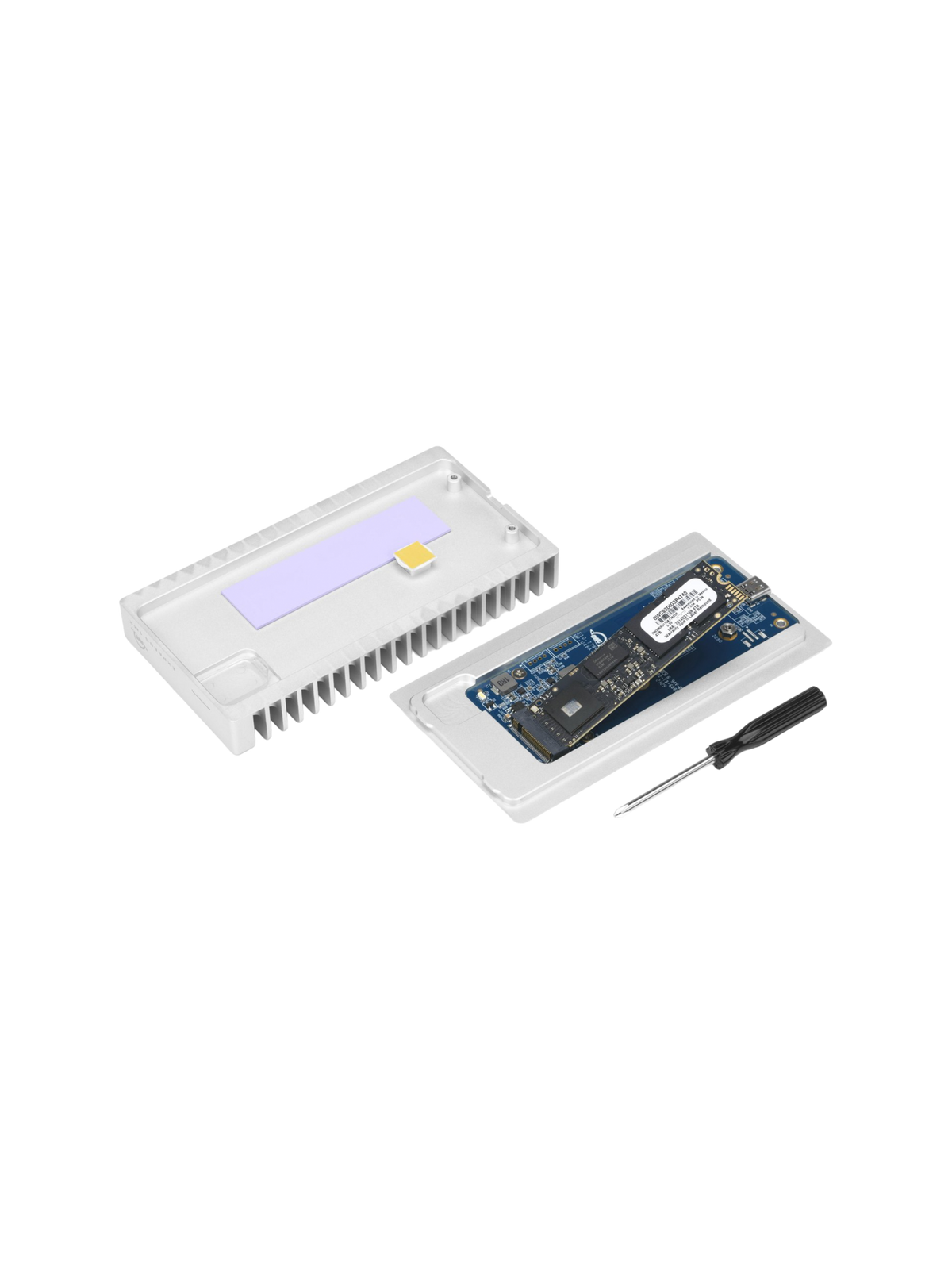 OWC Express 1M2 USB4 (80Gb/s) Bus-Powered Portable NVMe SSD Enclosure