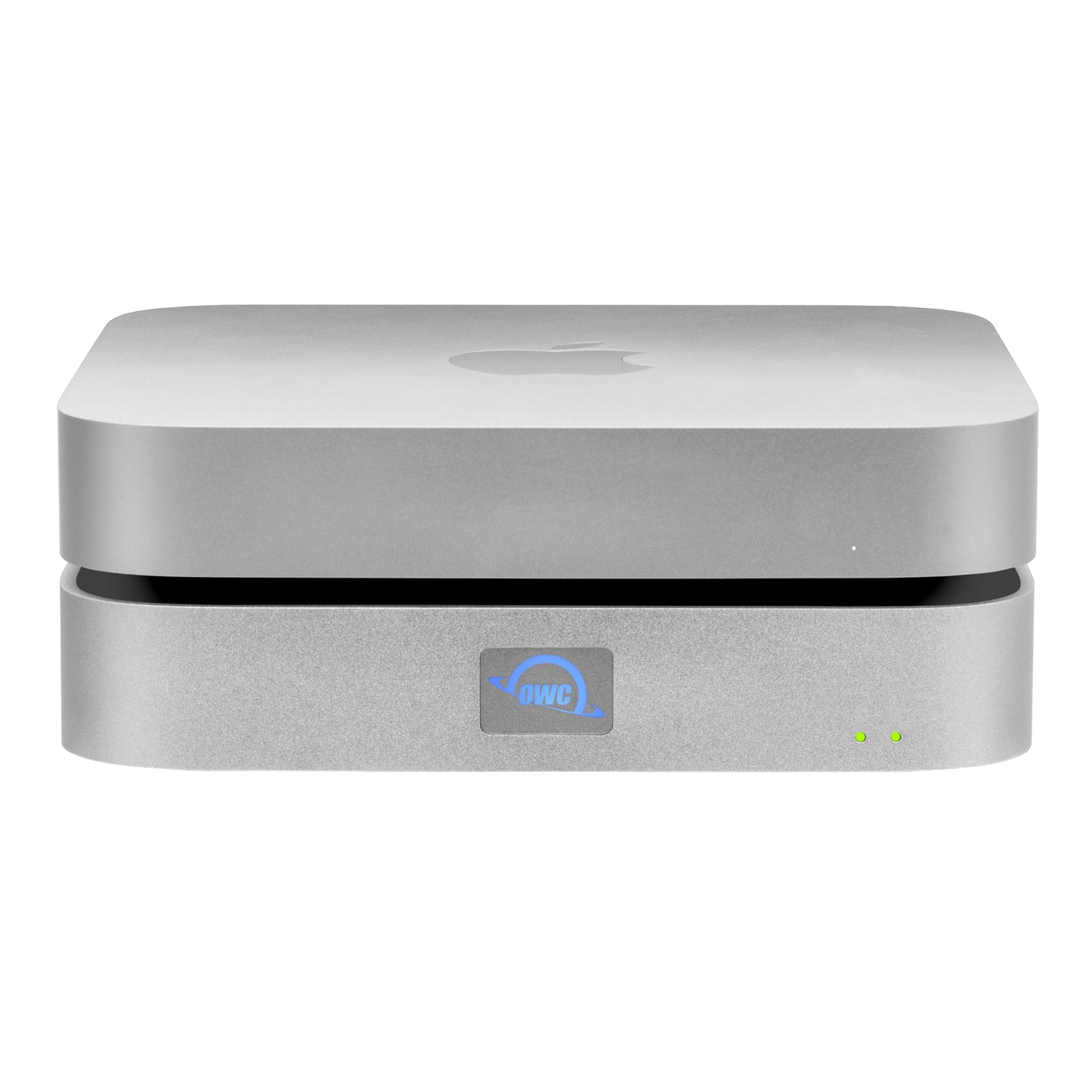 OWC miniStack STX Stackable Storage Enclosure and Thunderbolt Hub Xpansion - Silver