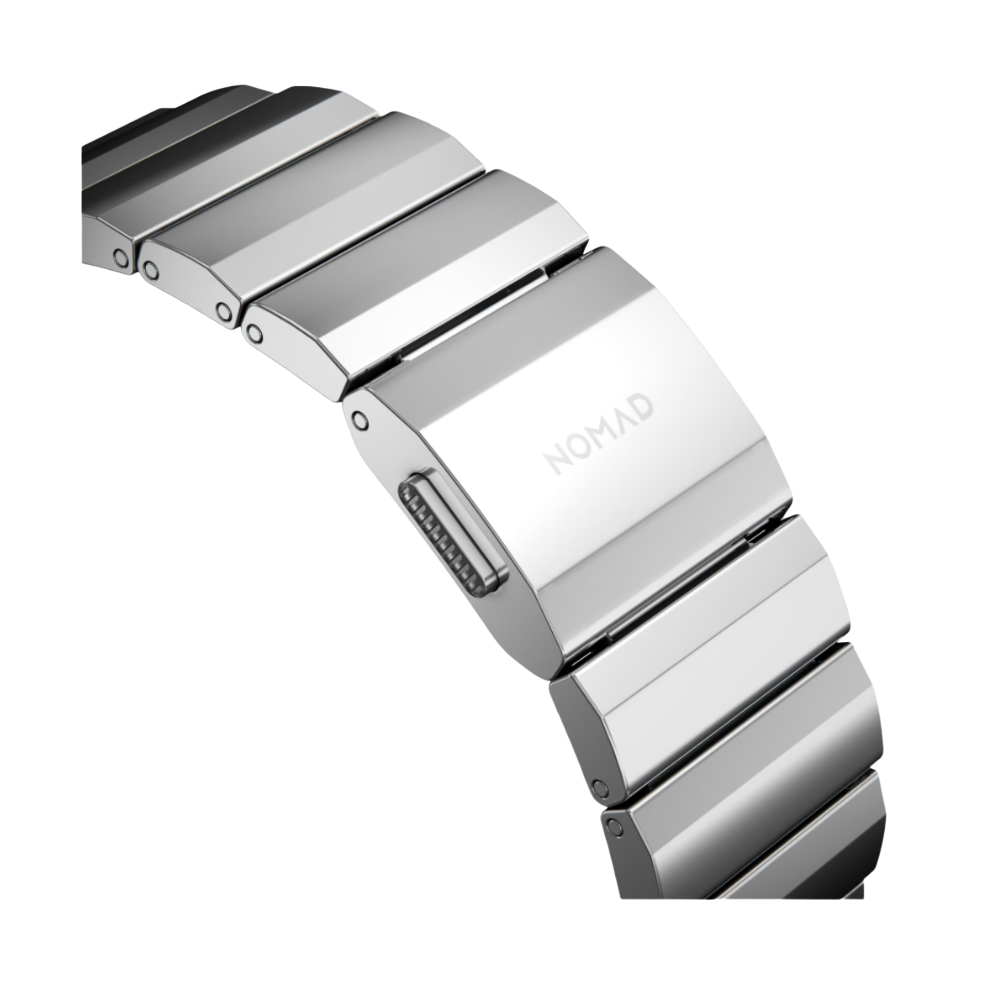 Nomad Steel Band - 46/49mm - Silver