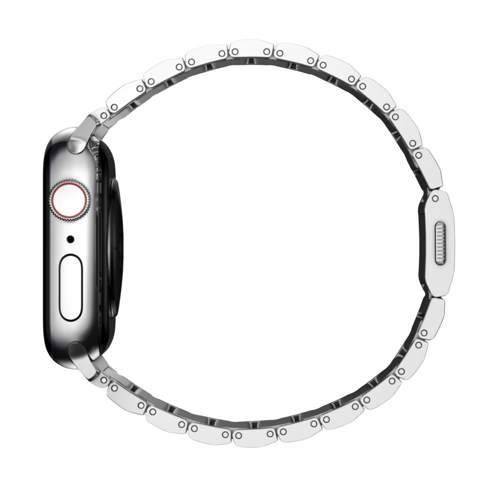 Nomad Steel Band - 46/49mm - Silver