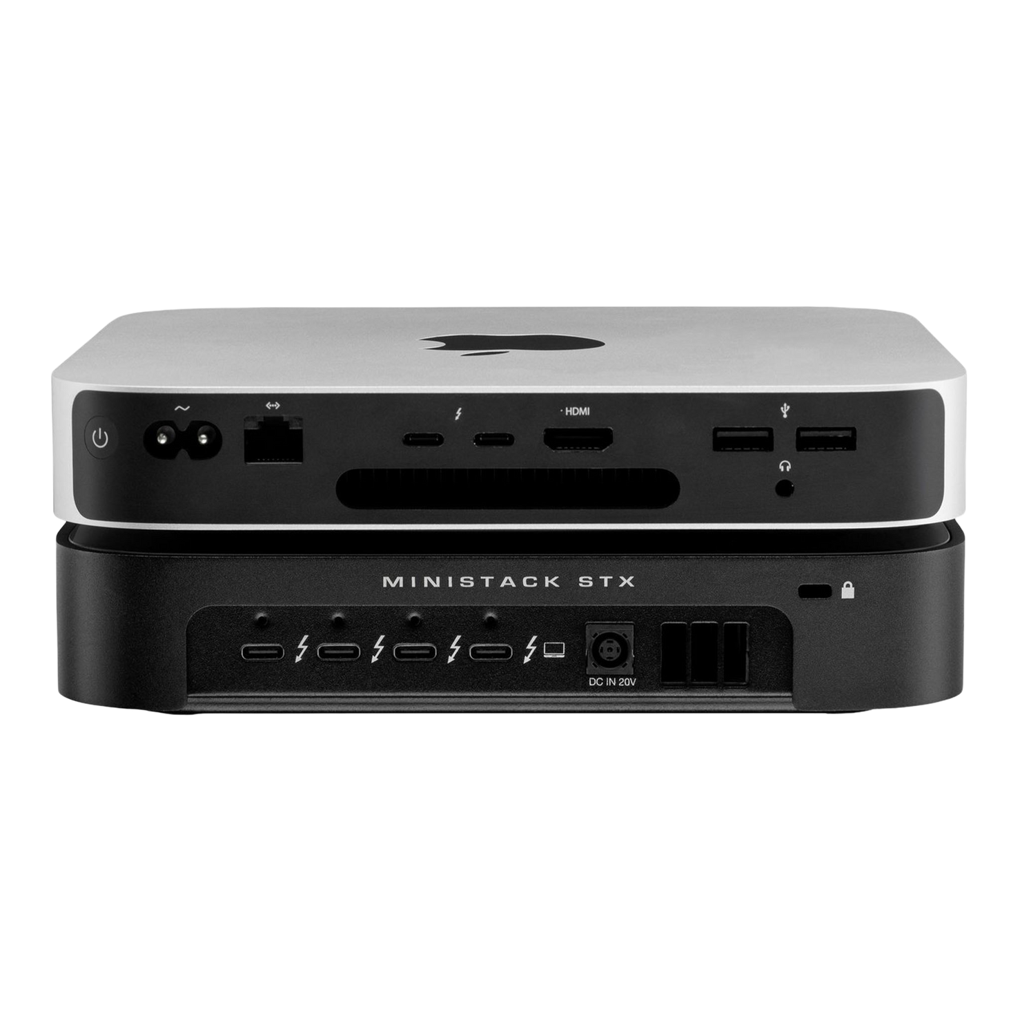 OWC miniStack STX Stackable Storage Enclosure and Thunderbolt Hub Xpansion - Black