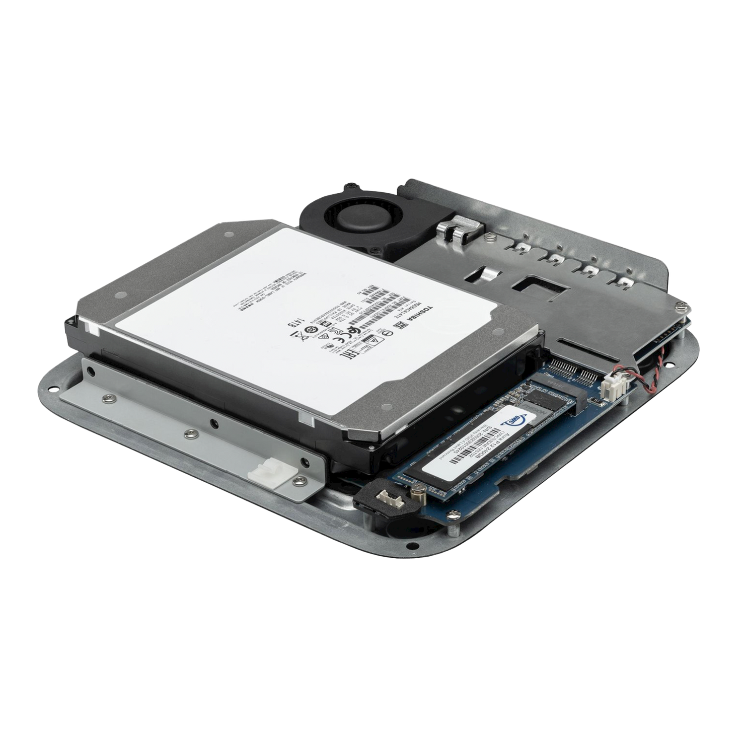 OWC miniStack STX Stackable Storage Enclosure and Thunderbolt Hub Xpansion - Black