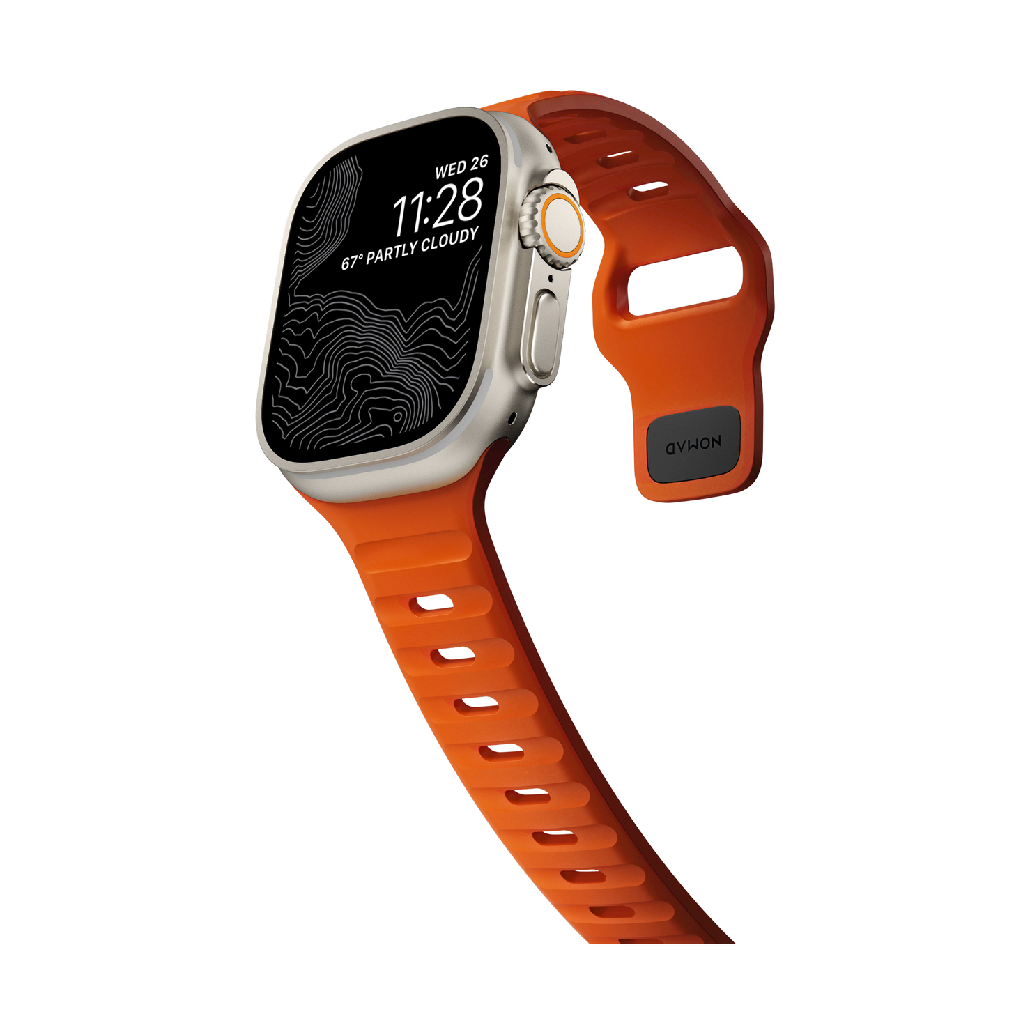 Nomad Sport Band - 46/49mm - Ultra Orange - Open Box