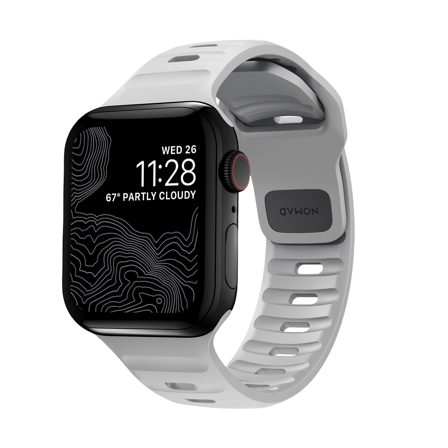 Nomad Sport Band - 46/49mm - Lunar Grey - Open Box