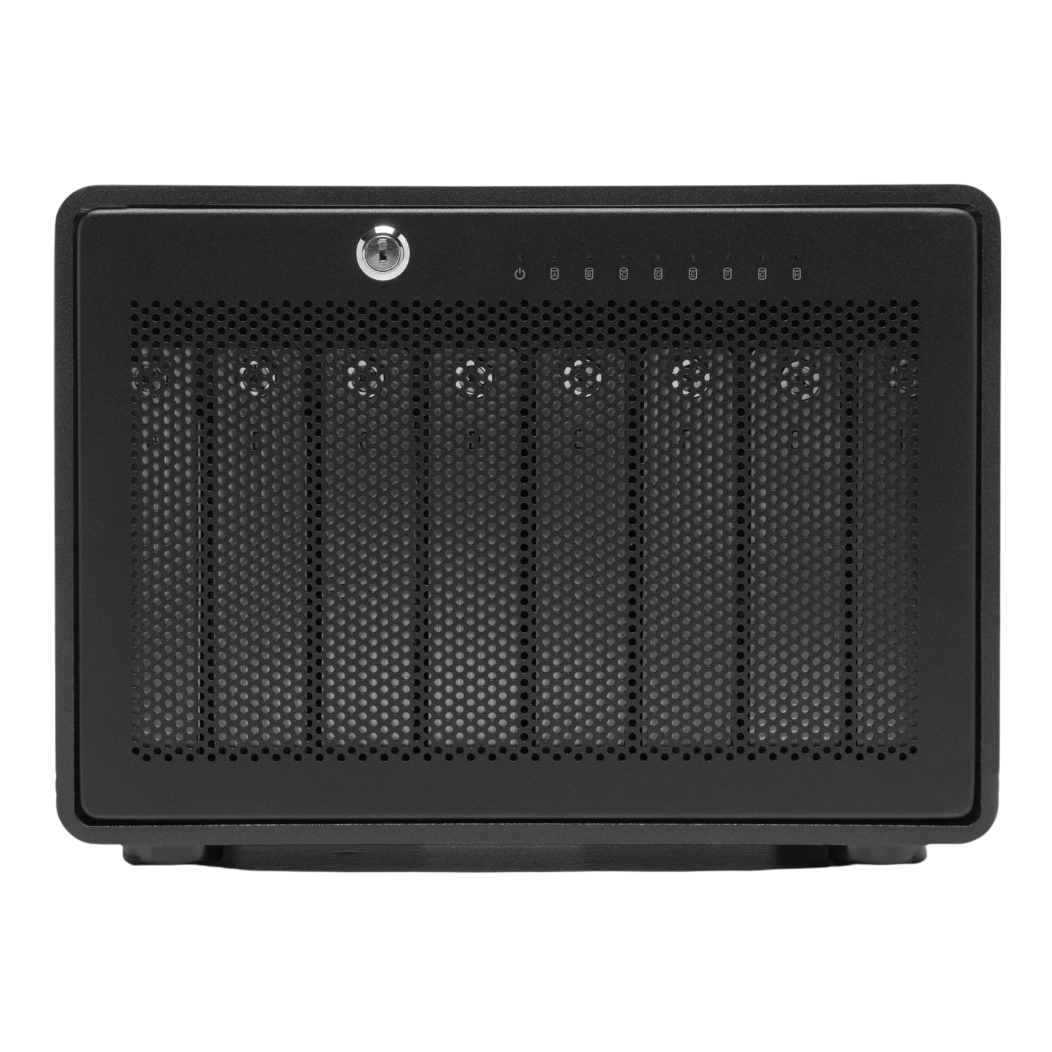 OWC ThunderBay 8 - External Storage Enclosure with 8 x 3.5"/2.5" Drive Bays, Dual Thunderbolt 3 Ports and SoftRAID XT