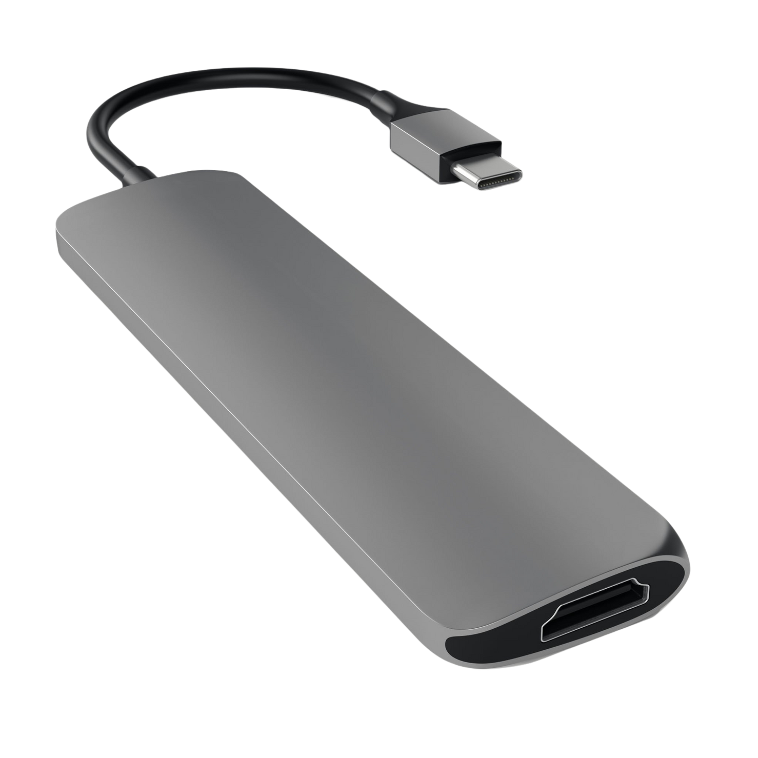 Satechi Aluminium USB-C Slim Multi-Port Adapter 4K - Space Grey