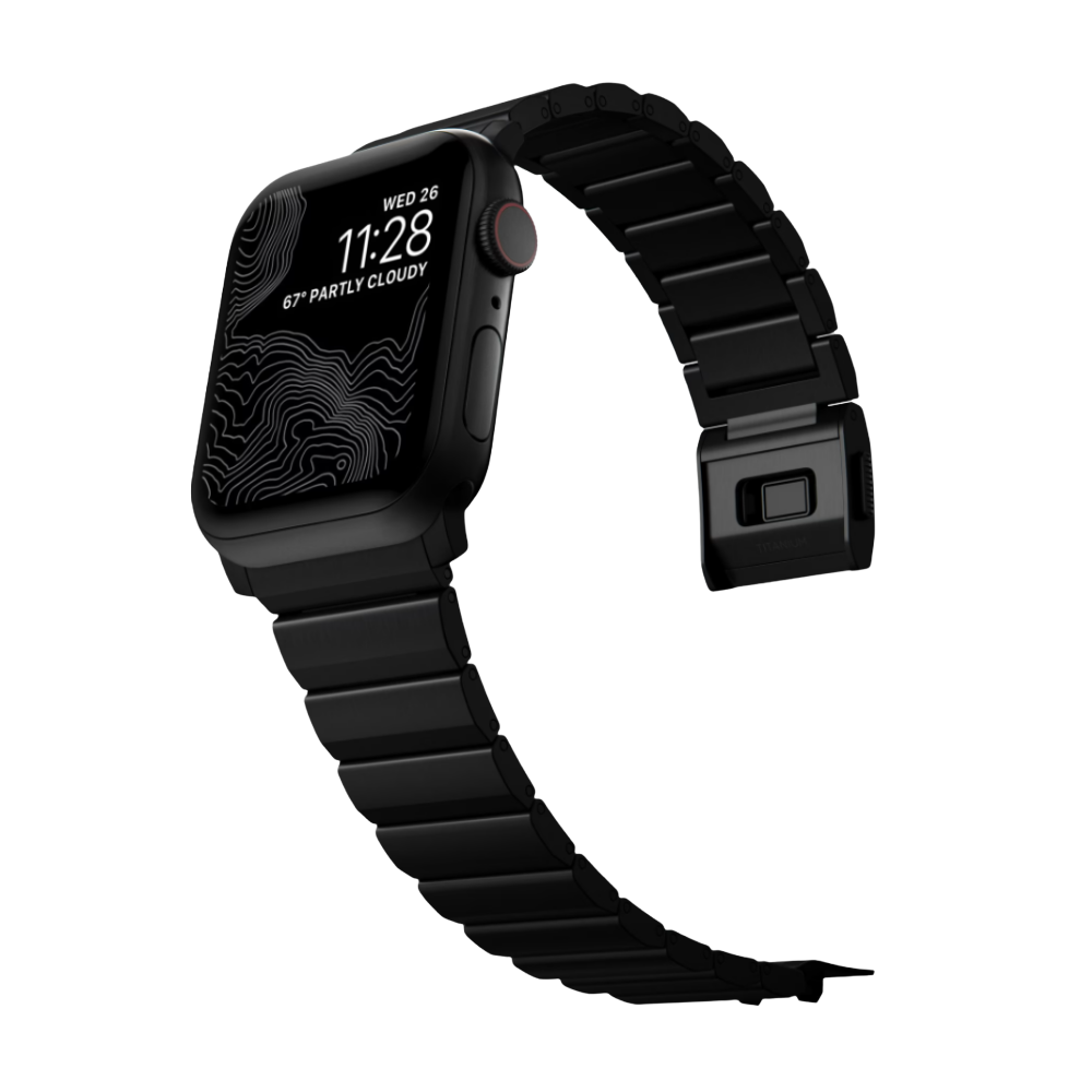 Nomad Titanium Band - 46/49mm - Black V2