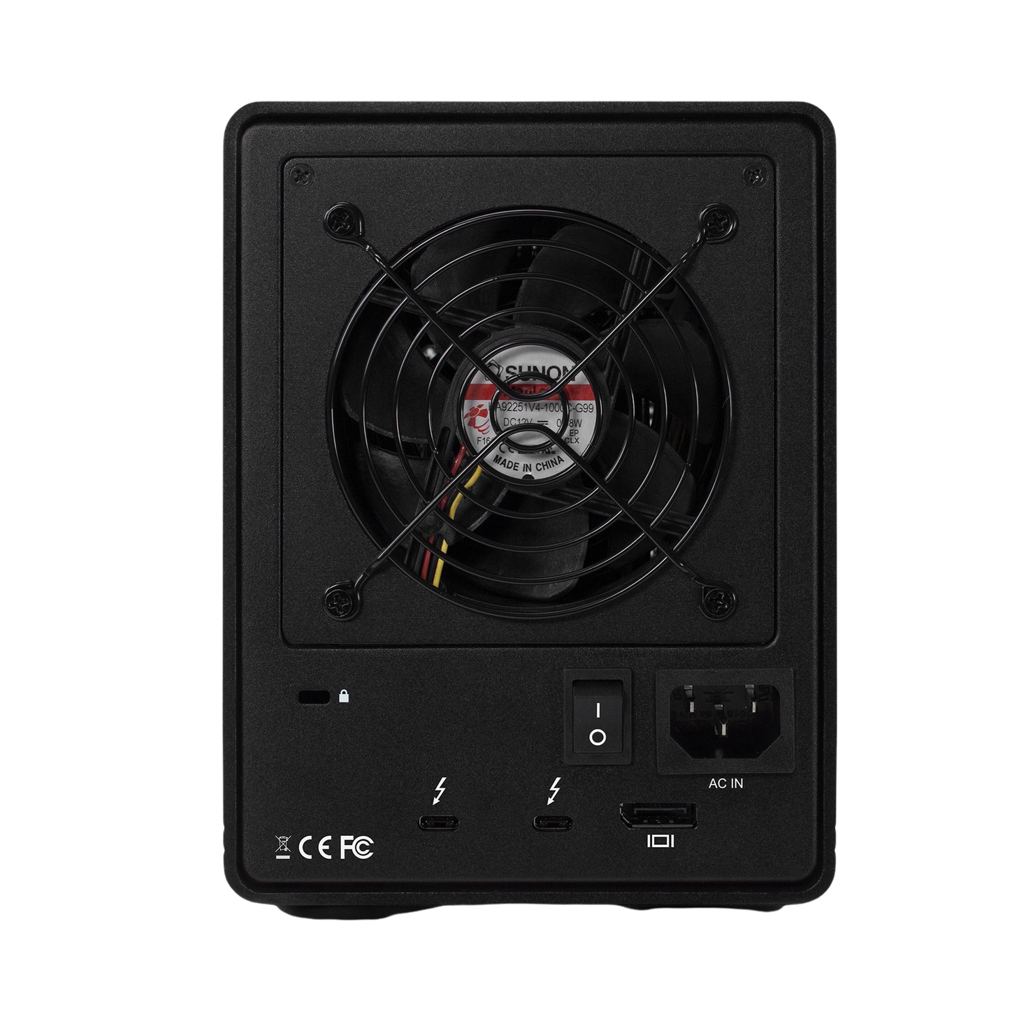 OWC ThunderBay 4 Enclosure (Thunderbolt 3 Model) External Storage Enclosure for 2.5-inch and 3.5-inch SATA Drives